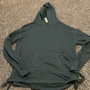 Dark Green Hoodie with Front Pocket